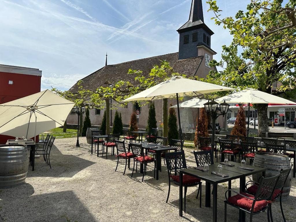 ホテル Au Boeuf Rouge Crassier エクステリア 写真