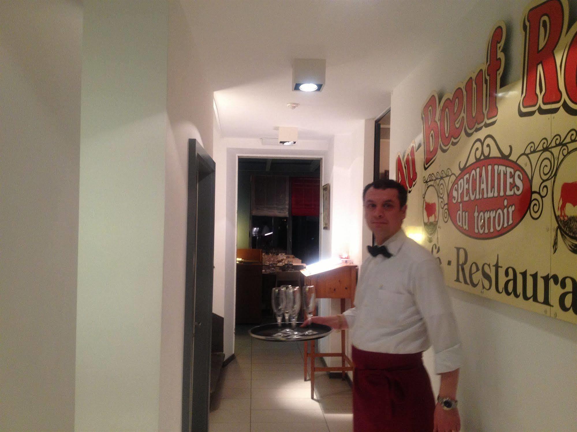 ホテル Au Boeuf Rouge Crassier エクステリア 写真